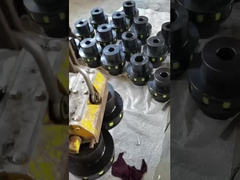 Fleksibel Plum Shaft Coupling Dengan Flange Single Jaw Cnc Shaft Coupler LMD 10