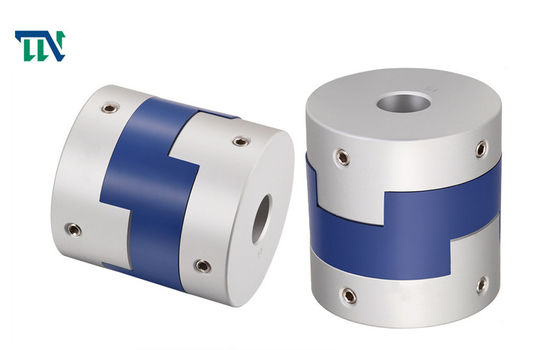 Steel Oldham Shaft Coupling Rigid Clamp 5mm Sampai 8mm Untuk Koneksi Mekanisme