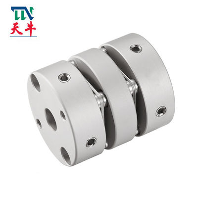 Beli Aluminium Double Set Sekrup Presisi Fleksibel Poros Kopling Laut online manufacture